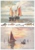 Conjunto creativo sobre papel de arroz Sea Stories*Kreativset auf Reispapier Sea Stories*Креативный набор на рисовой бумаге Sea Stories